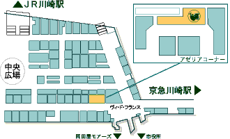川崎店マップ